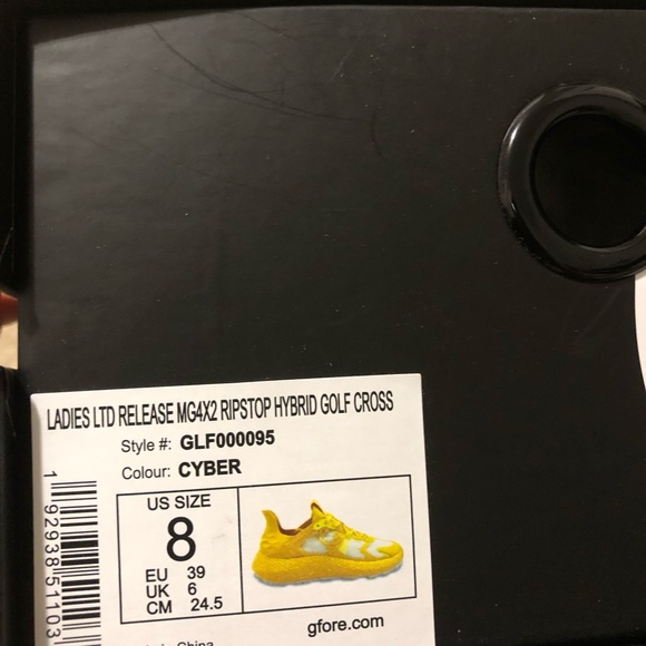 G/FORE Ladies Ltd release MG4X2 ripstop hybrid golf cross trainers - Picture 4 of 4